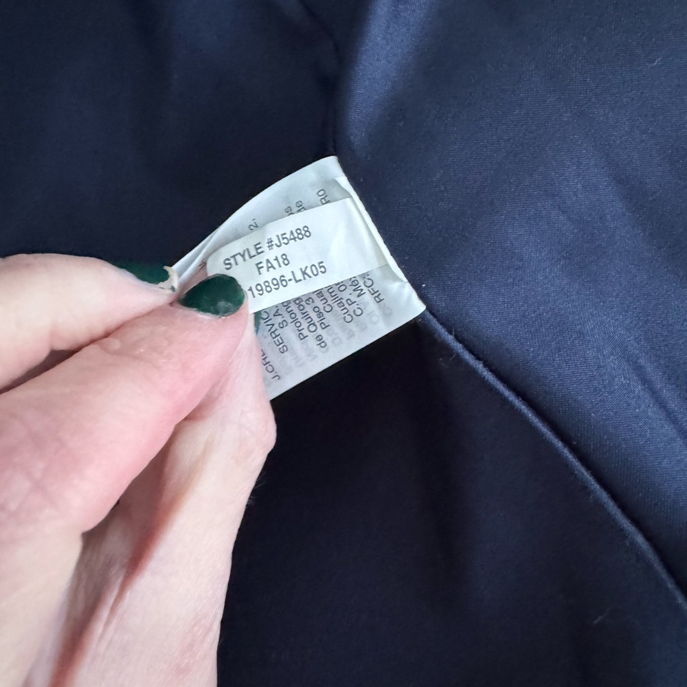 J. Crew Chateau Parka Italian stadium cloth wool meadow green Kelly trim hood 00 - Picture 6 of 11